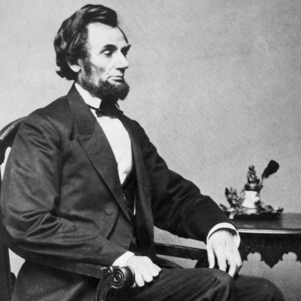 abraham lincoln president of america who did not go home for fear of his bully wife