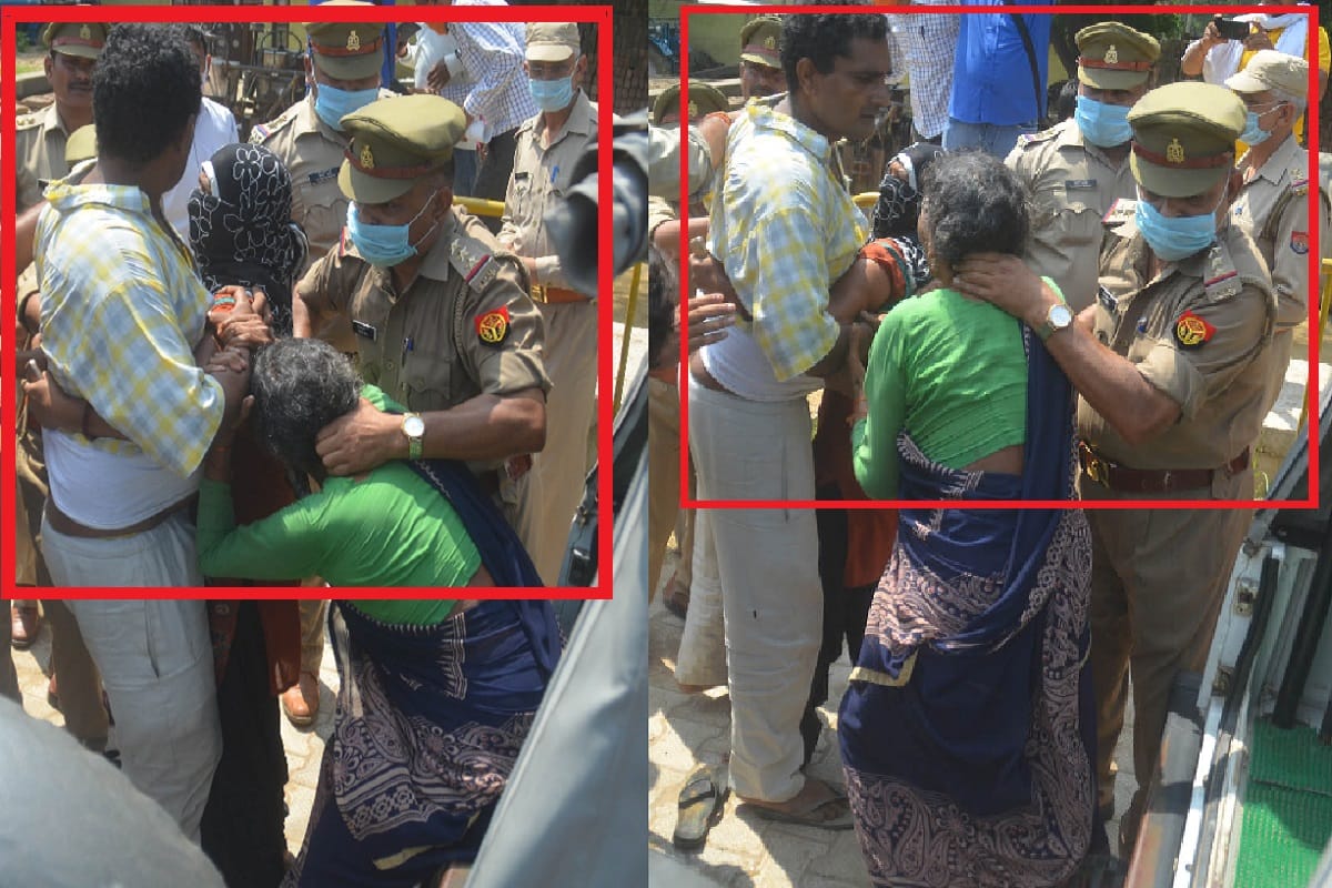 UP News: Questions have raised on police action after ruckus by villagers in Baghpat