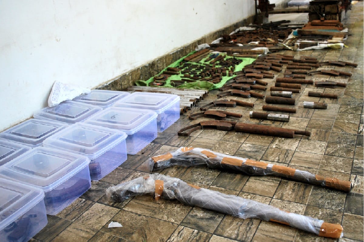 Prayagraj: Police arrested trafficker of guns