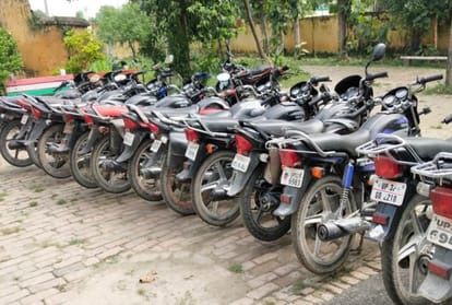 seven bike thieves arrested, 12 bikes recovered in bahraich