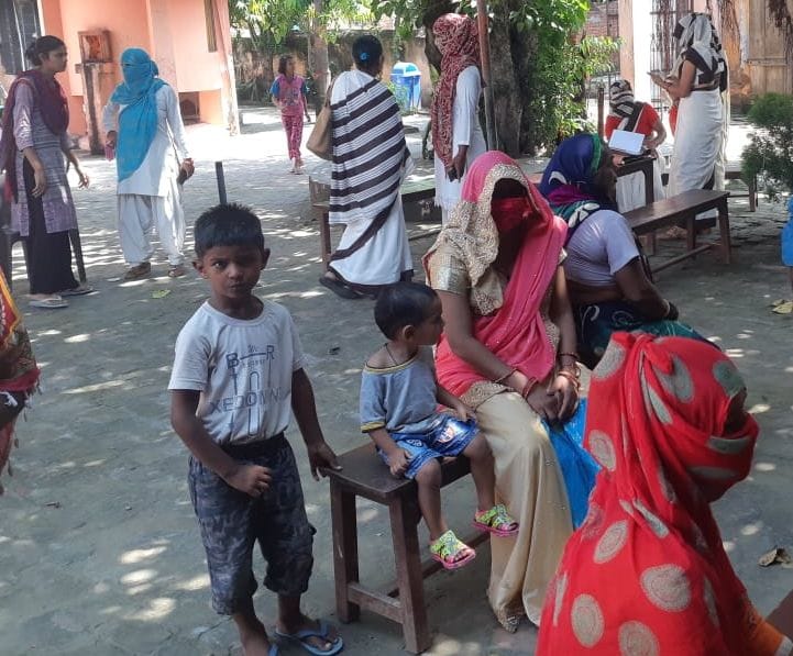 nine persons inclued policekarmi found coroan positive, the peoples more reached in hospital for test