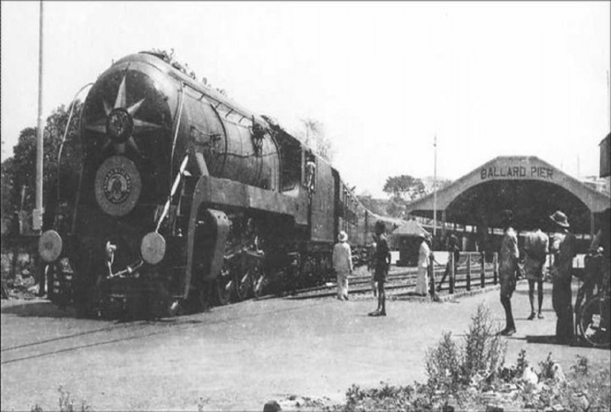 know about india first ac train Frontier mail history