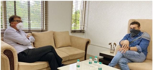 MP Sunny deol arrived to review the rescue from coron