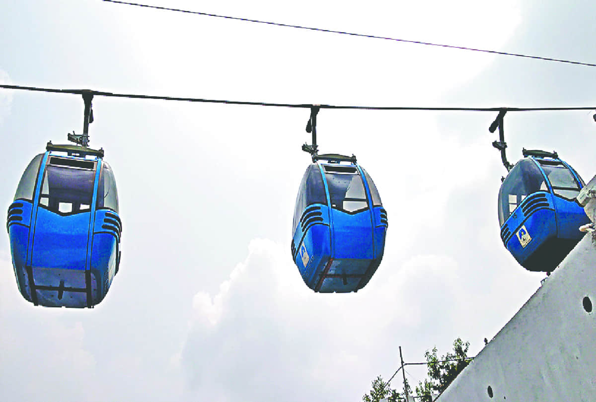 Jammu and Kashmir: Peerkho-Mahamaya ropeway started in Jammu, tourism sector will get a boost, see photos