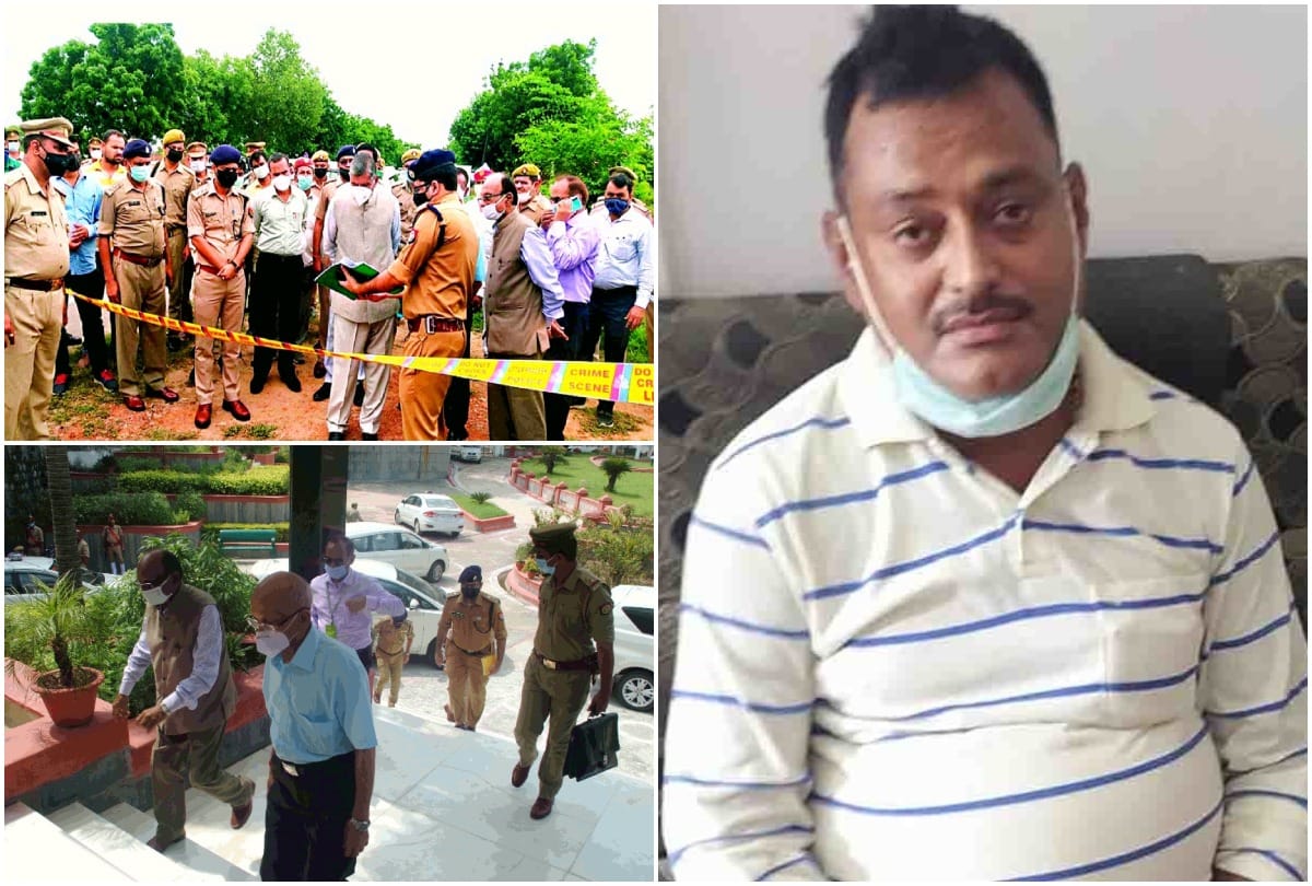 kanpur encounter latest update Judicial Commission team asked questions Police could not answer many