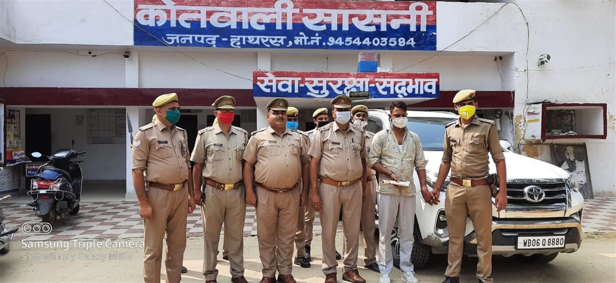 man arrest with car which has theft in delhi