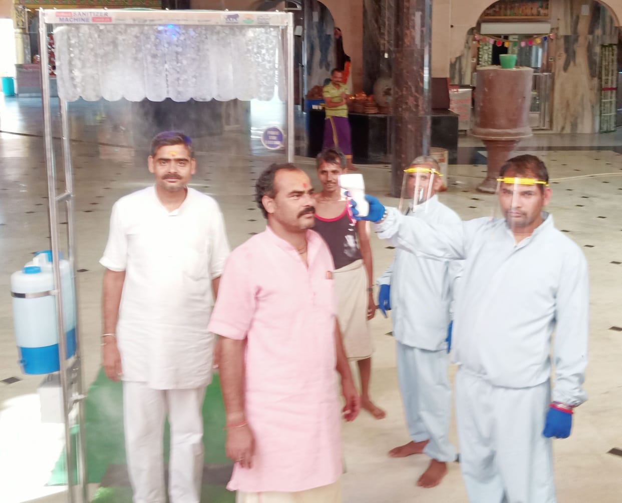Vigilance in temples