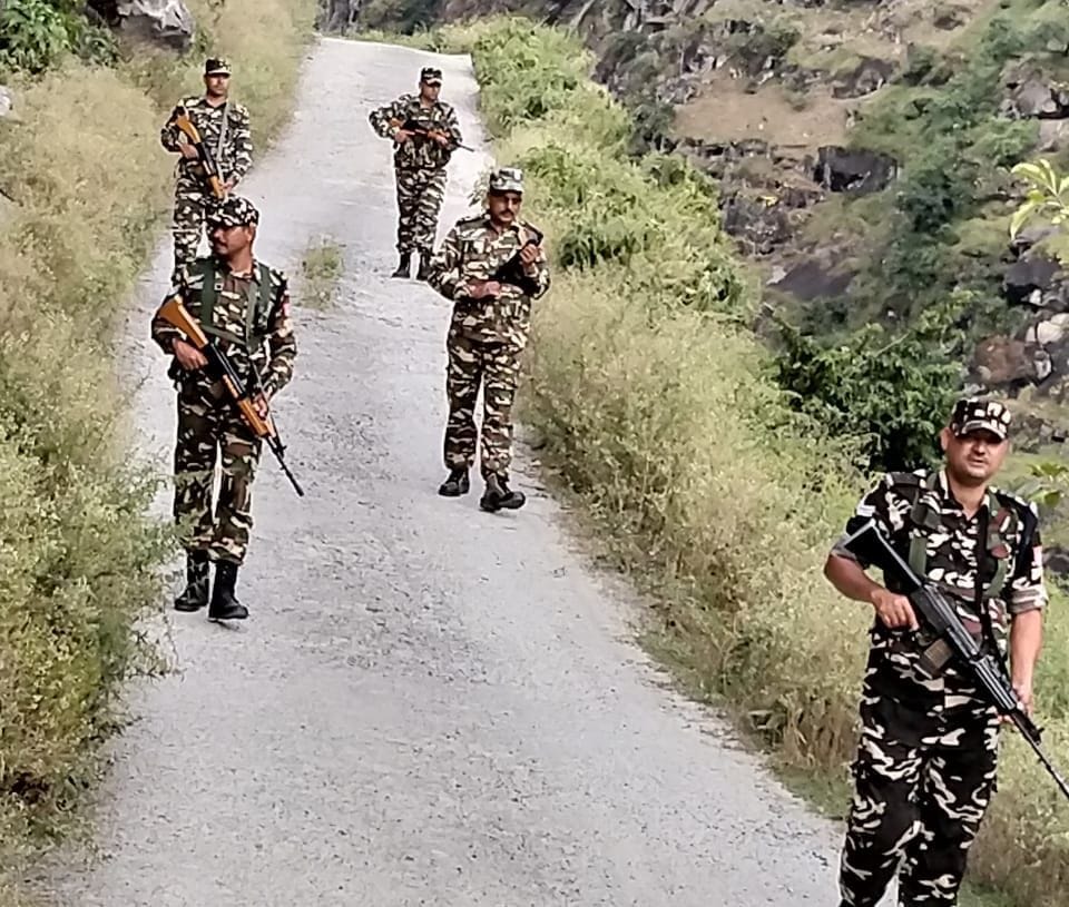 SSB extended patrolling from Dharchula to Kalapani on Nepal border