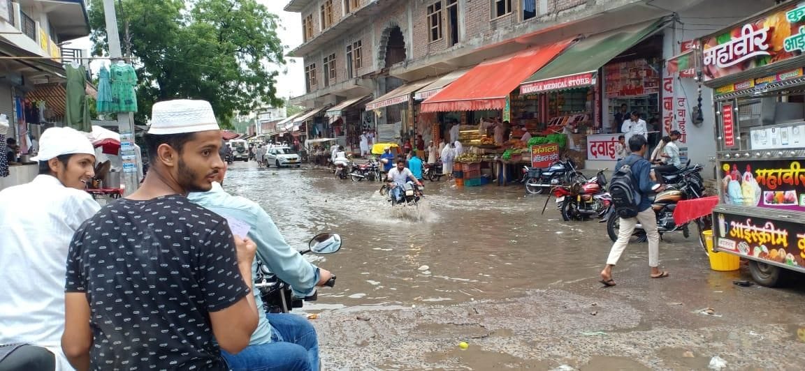 Water logging in Nuh