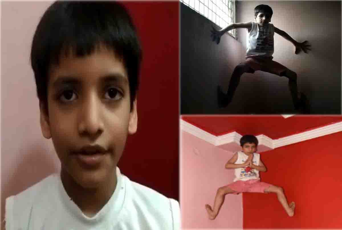 Kanpur's Spider-Baby, Climbing Wall in Blink of an Eye