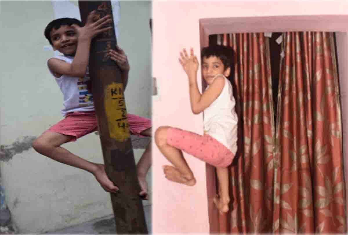 Kanpur's Spider-Baby, Climbing Wall in Blink of an Eye