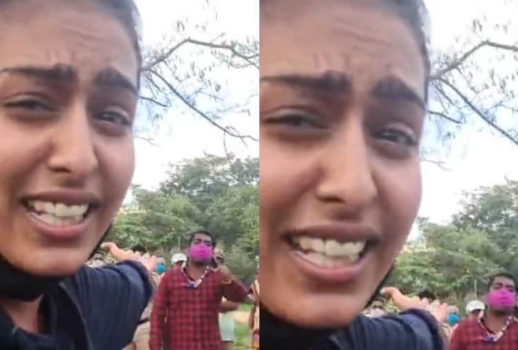 kannada actress Samyuktha Hegde park in begaluru assault by congress leader kavita reddy