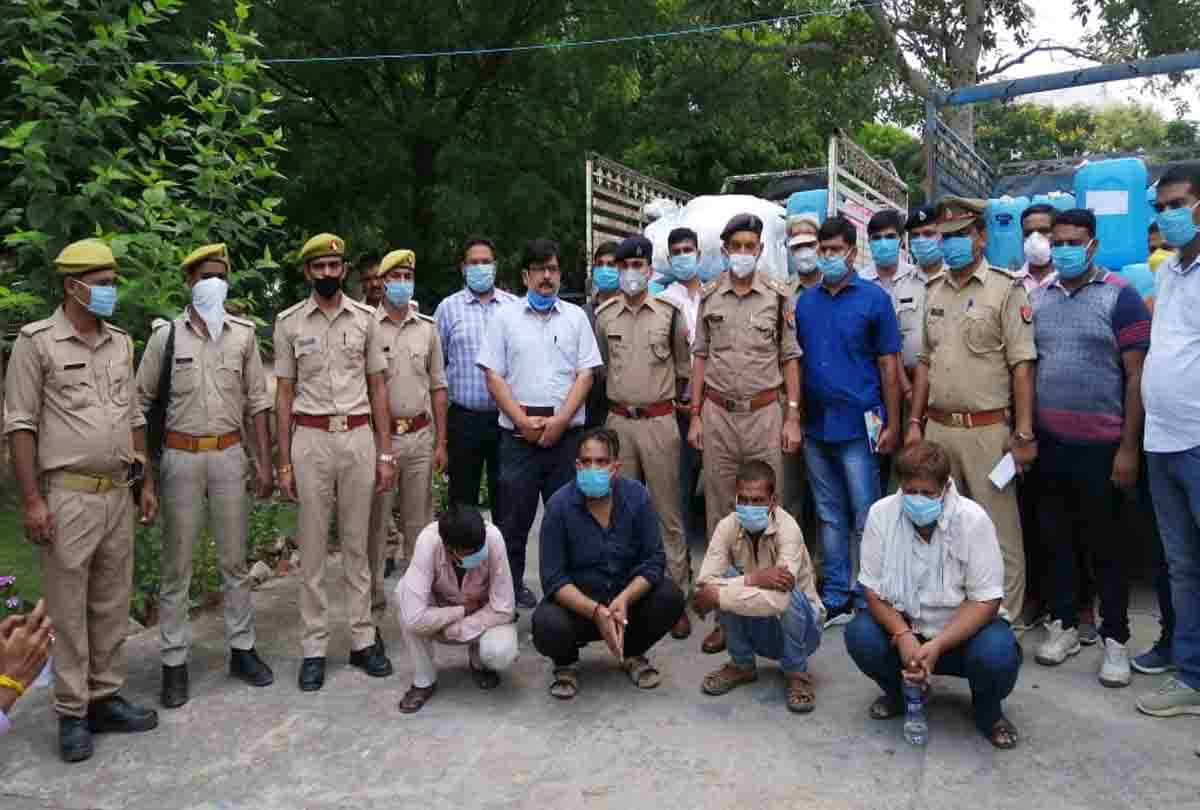 Illegal liquor factory operating in hut