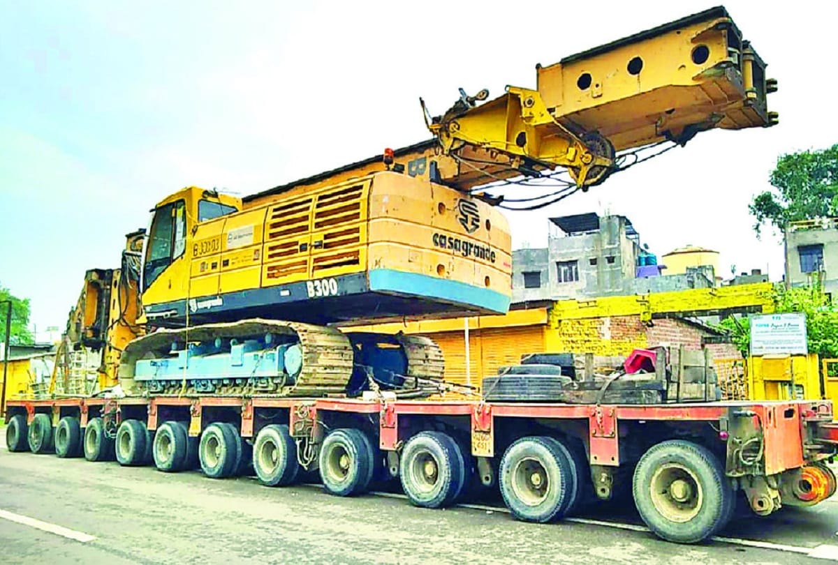 Machines reached Ayodhya from Kanpur to excavate the foundation of Ram temple
