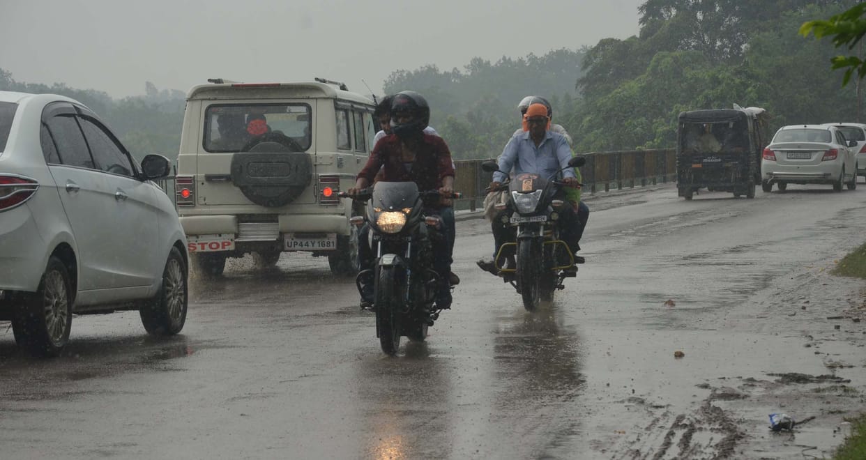 Pratapgad: rainy rain, then tormented again