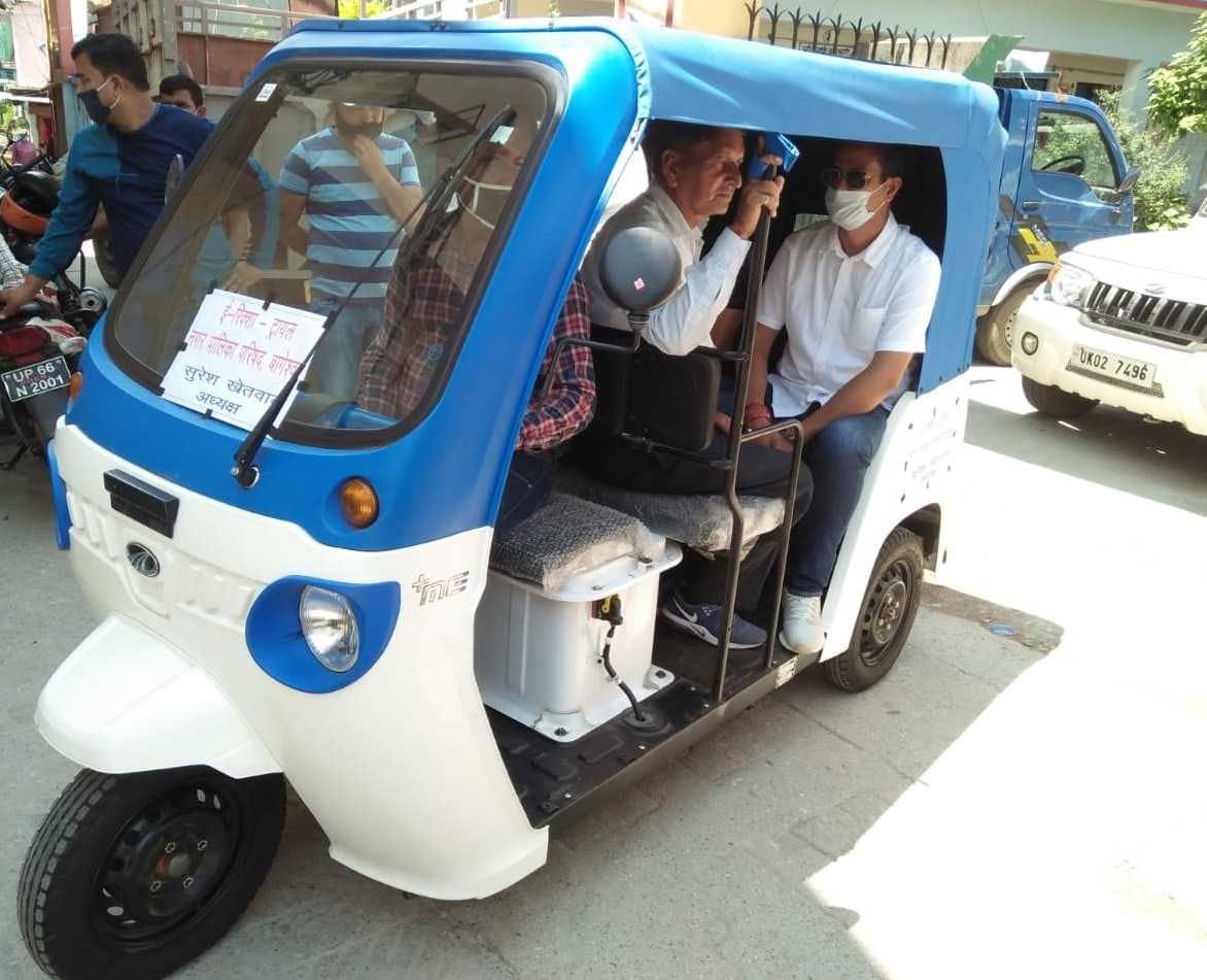E-rickshaw will start running in Bageshwar soon