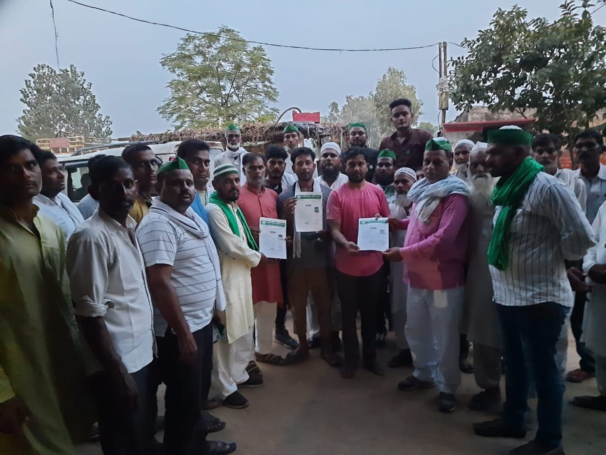 Farmers raised demand for land acquisition compensation