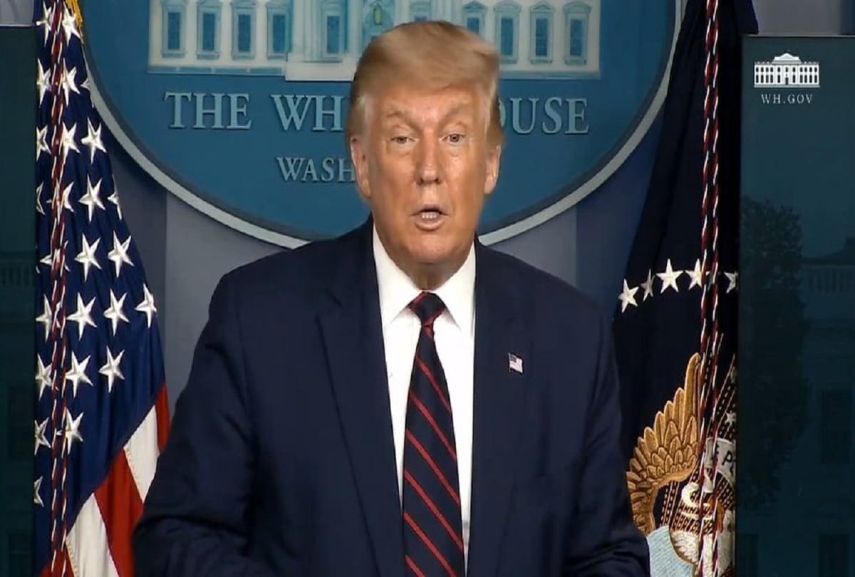 US President Donald Trump says he will be leaving Walter Reed Medical