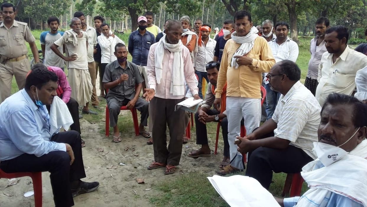 People of Bharpurva were displaced