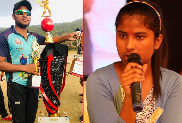Panipat News: Wonder Girl Janhavi is teaching English