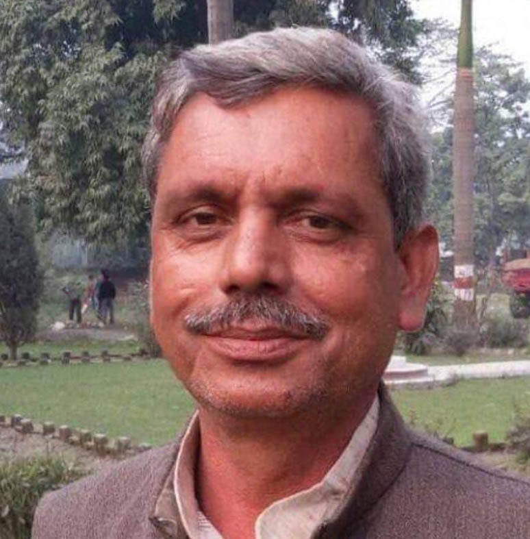 bjp leader death in road accident