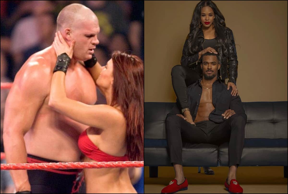Three WWE super star who are younger then life partners