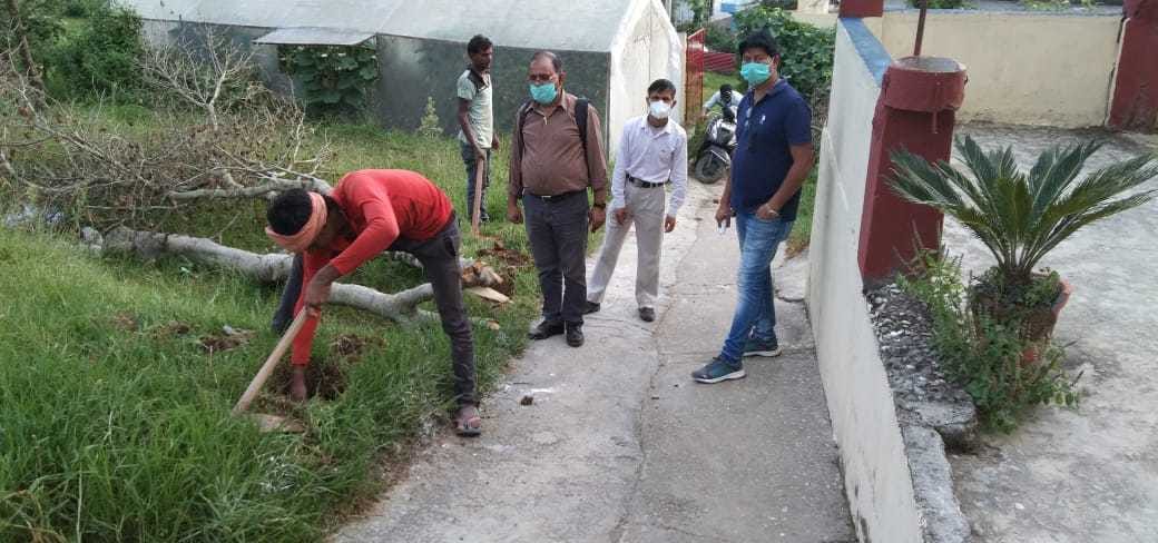 Administration strict on encroachment in government land