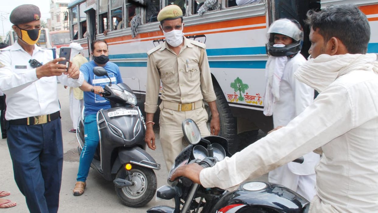 Traffic system running with the help of home guards