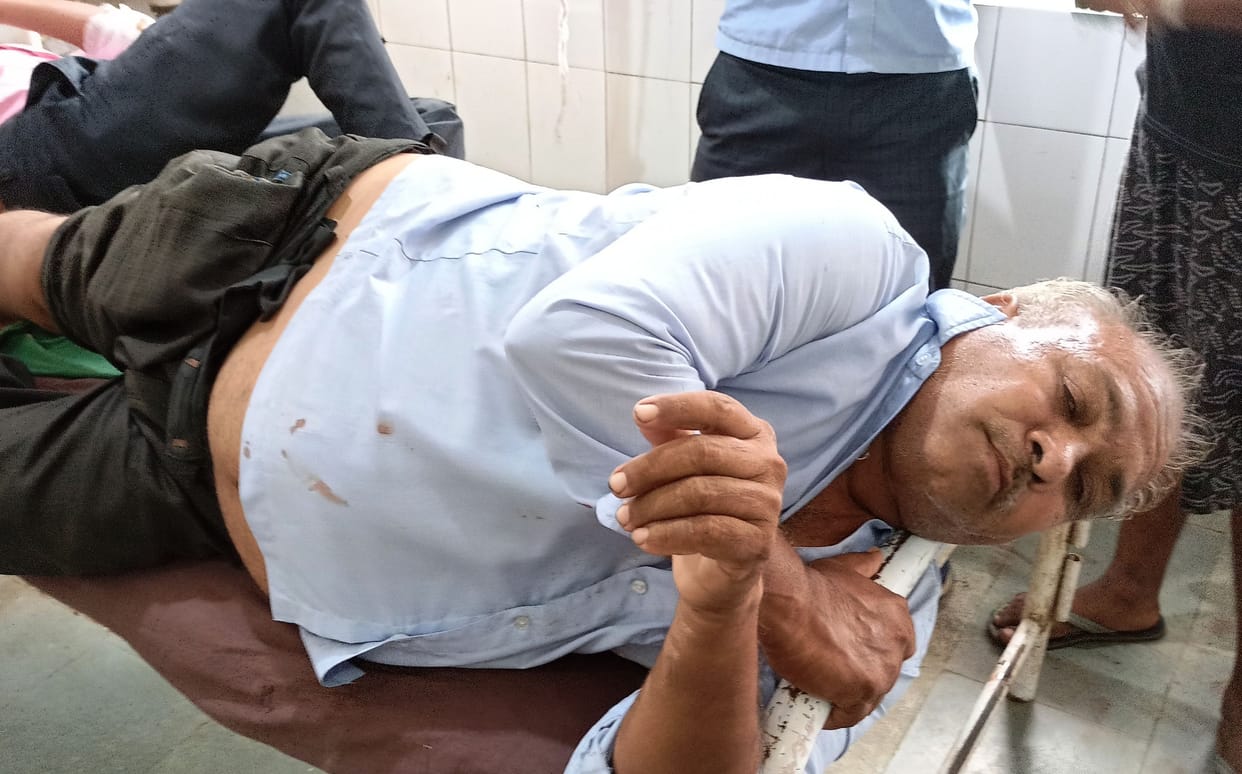 five injured in road accident