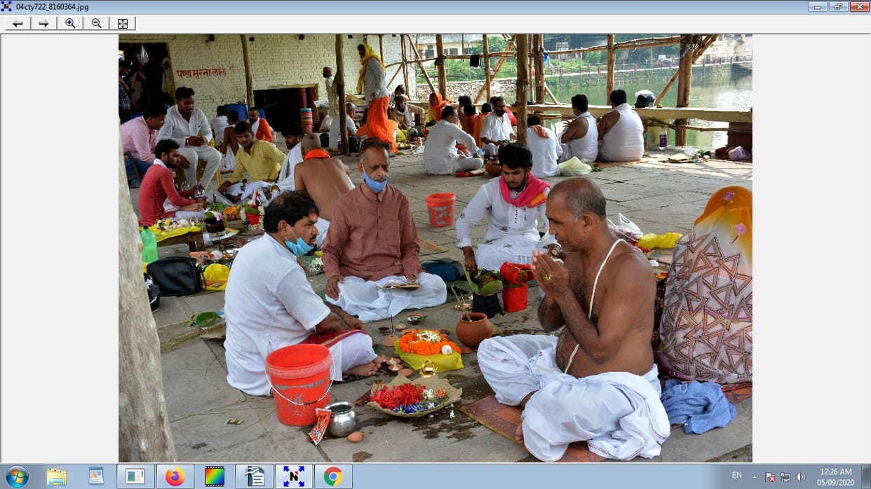 Tripindi shraddh started on Pishachmochan Kund Minister of State intervened on the demand of Brahmin organizations