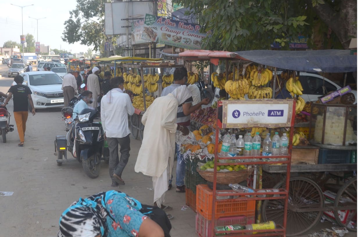occupation of sohna road upset people
