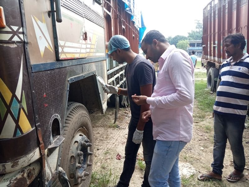 contractor in custody