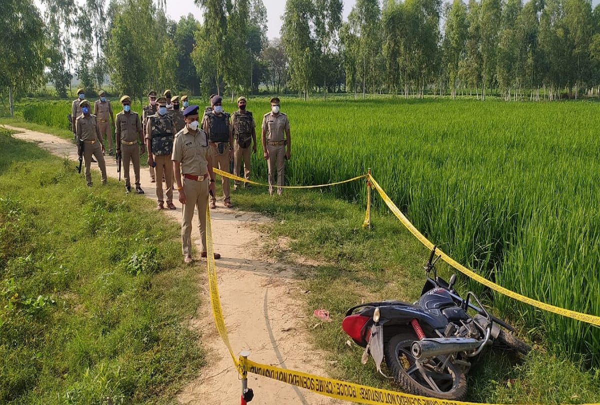 Man accused arrested in Fertilizer merchant murder case in police encounter at chandausi of sambhal