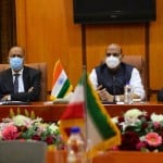 ईरान के रक्षा मंत्री से राजनाथ सिंह ने की मुलाकात