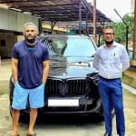 Suniel Shetty BMW X5 SUV car