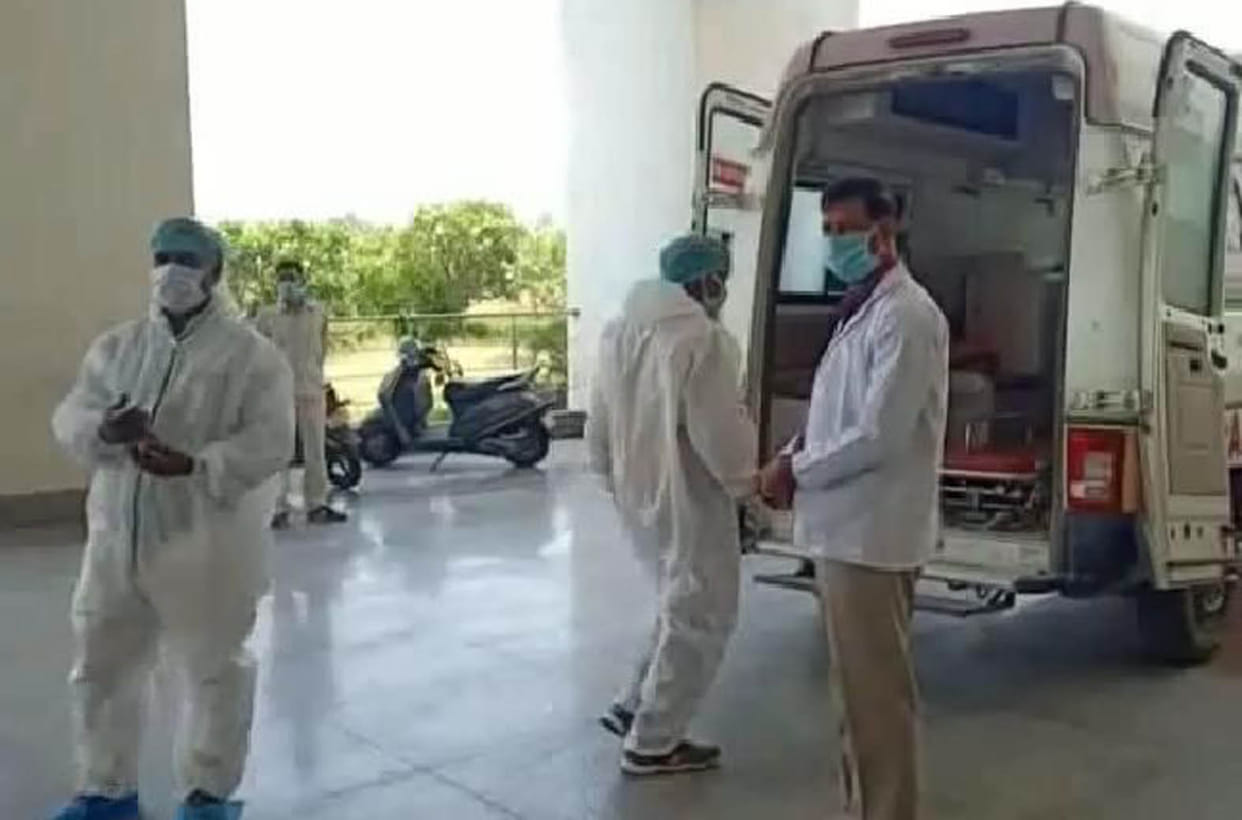 Captive death due to corona, 37 more people infected