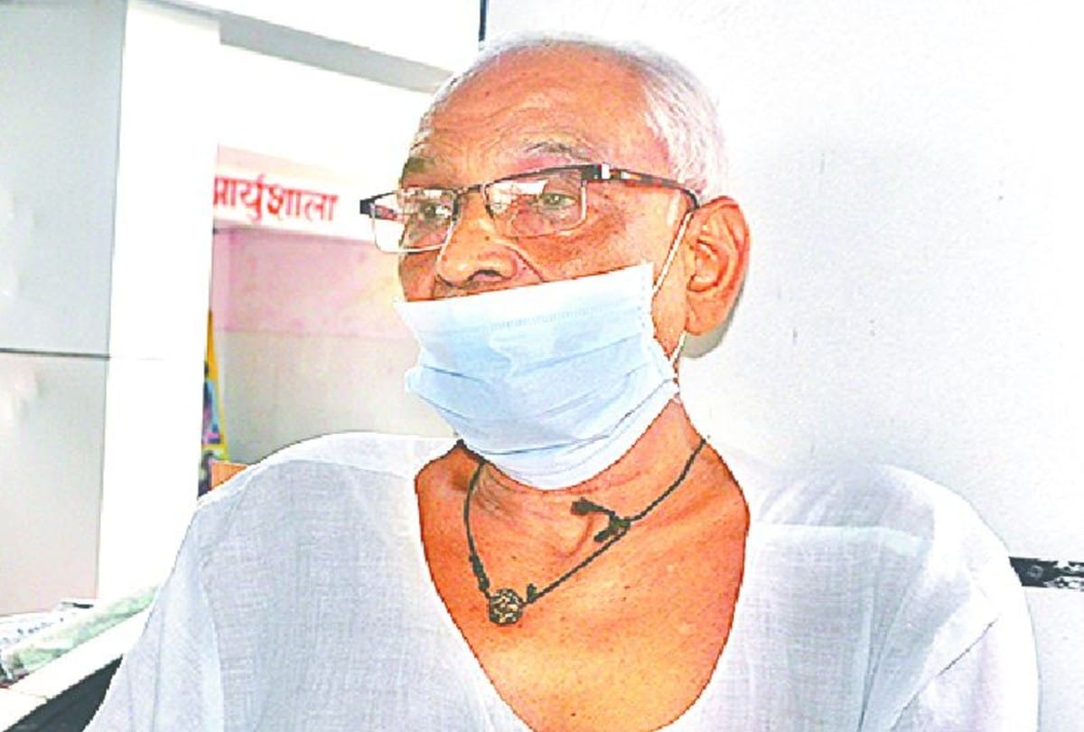 pitru paksha 2020 elderly man living in the ramlal old age home agra