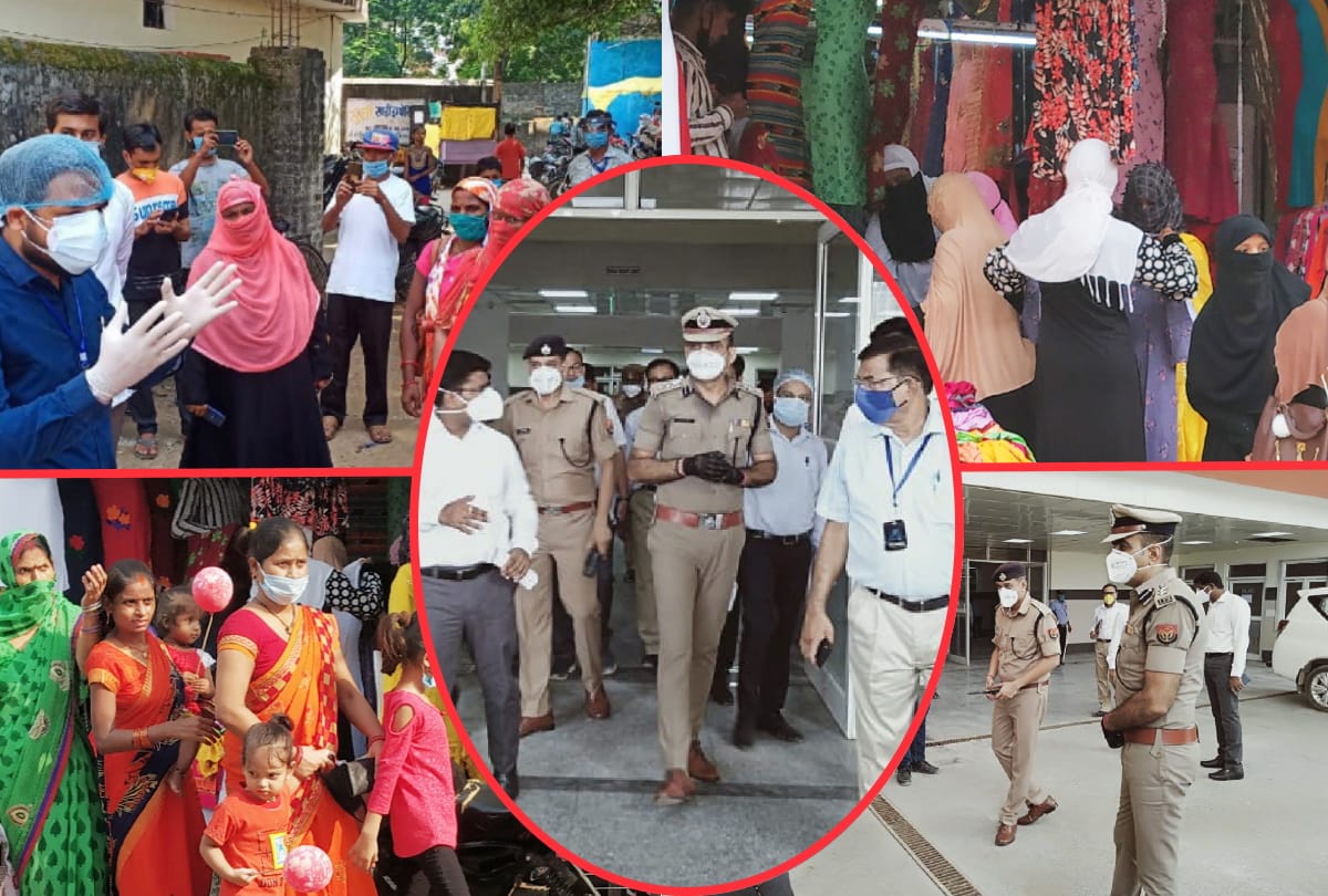 Corona patients increased in gorakhpur due to crowd in city during unlock 4