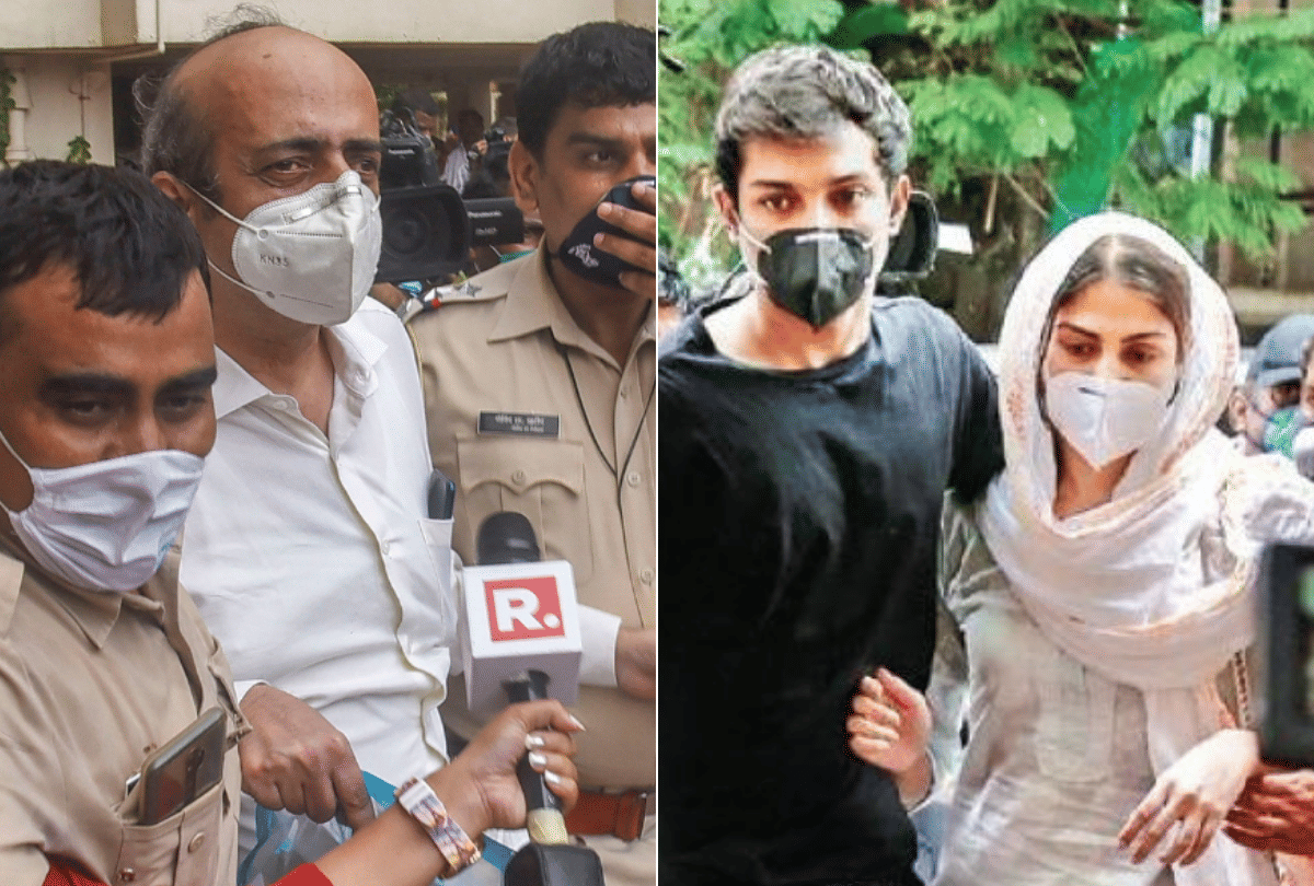 sushant singh rajput case showik chakraborty lawyer actor takes dugs before he mate to rhea