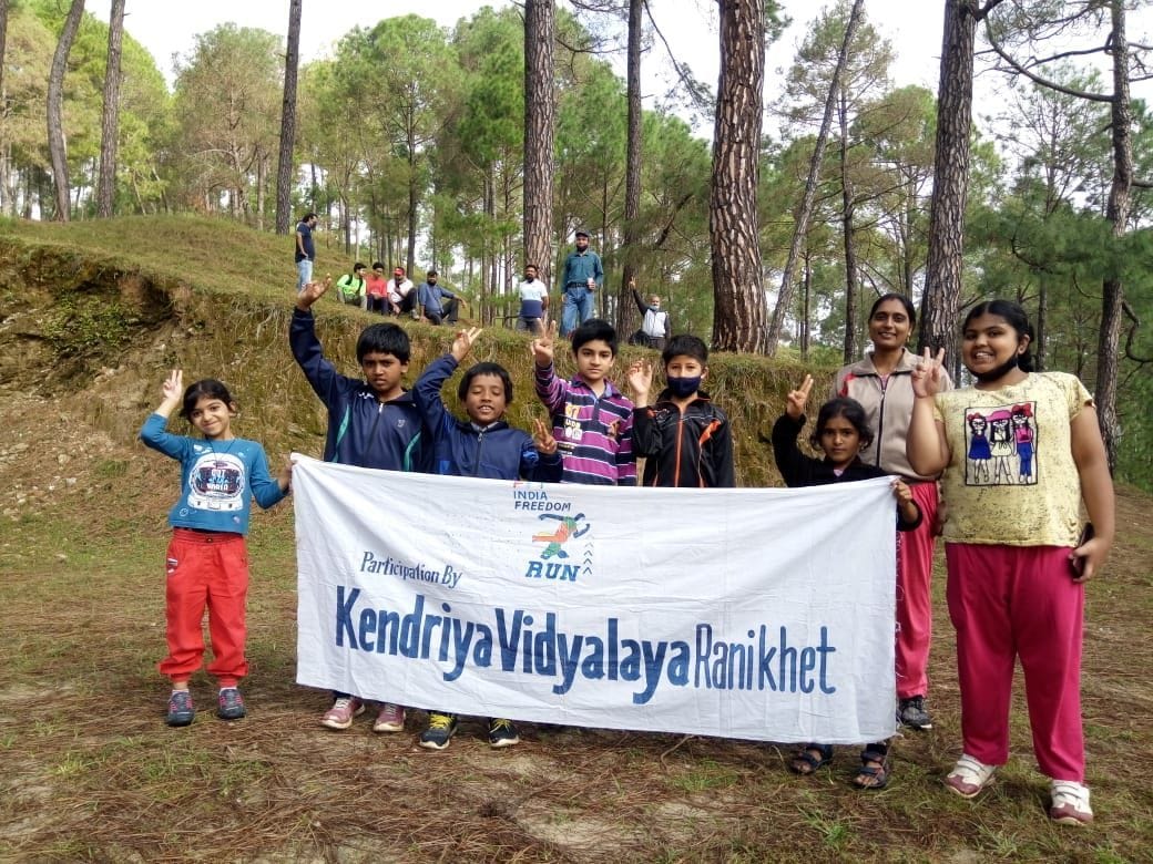 Freedom race in Ranikhet