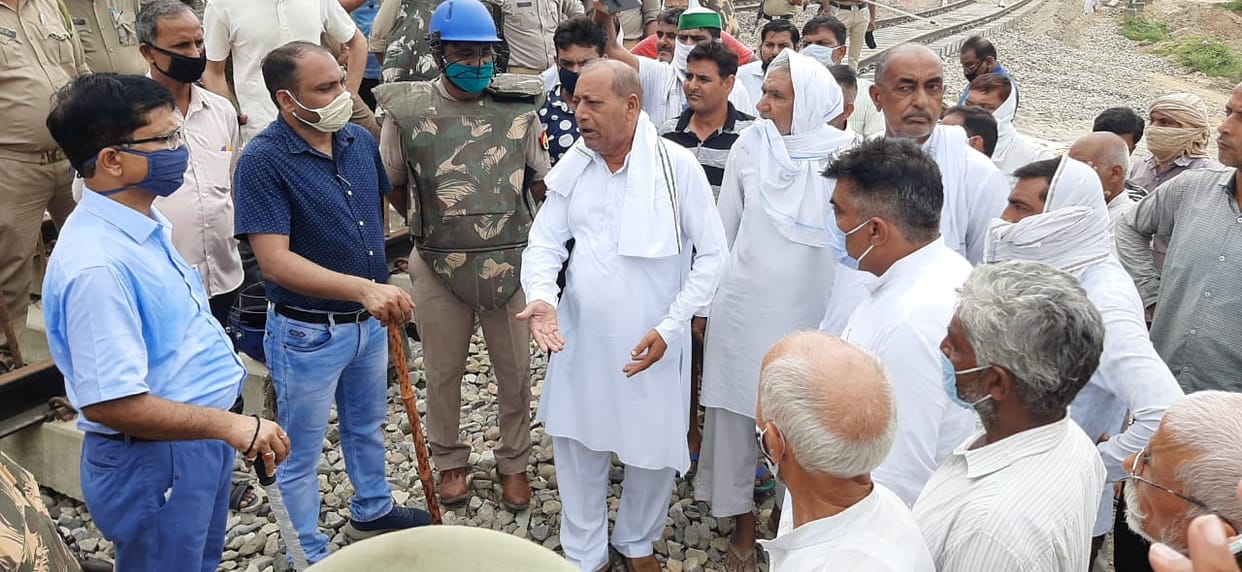 Paving way for construction of dedicated freight corridor