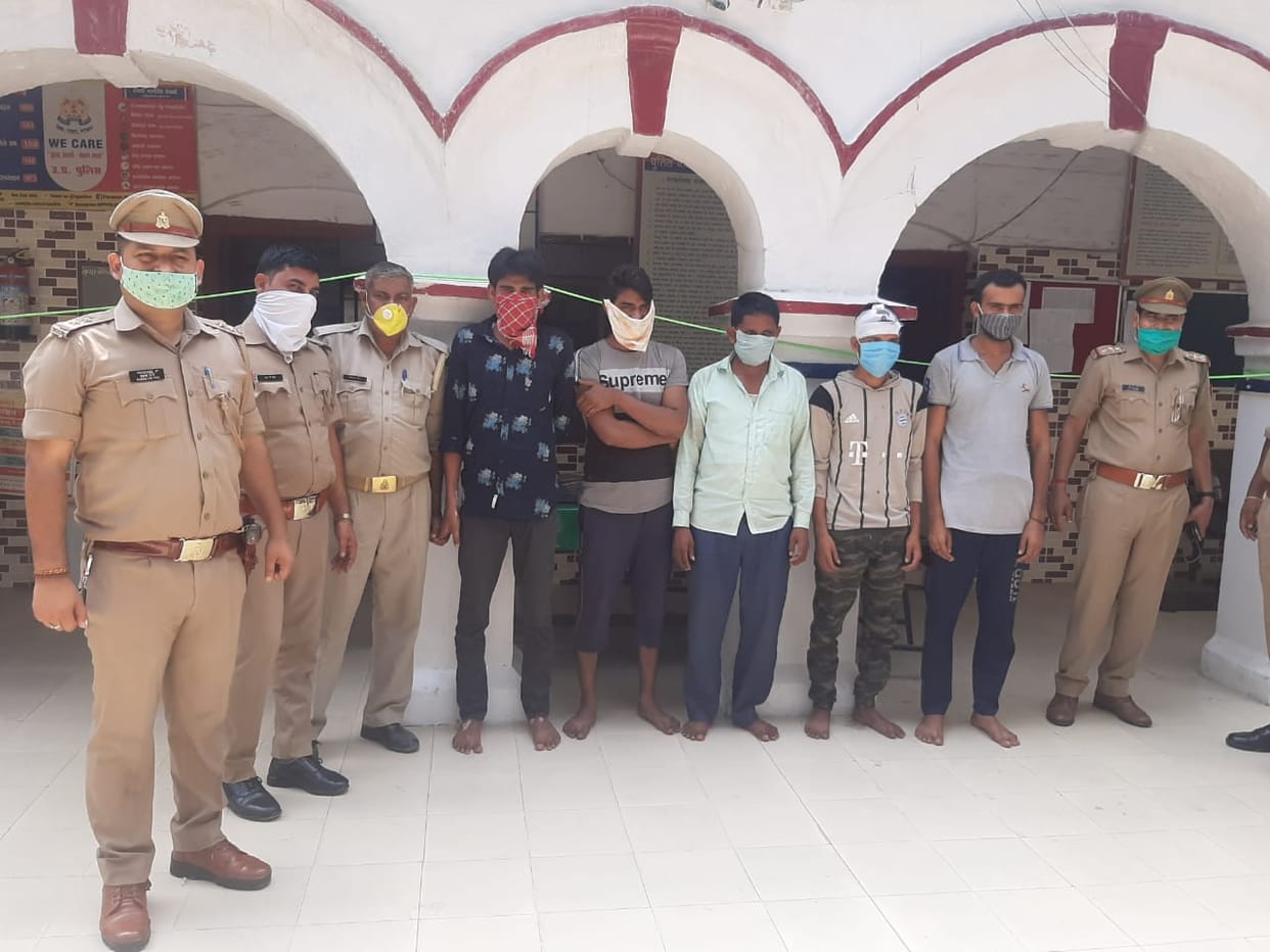 Five miscreants planning robbery arrested