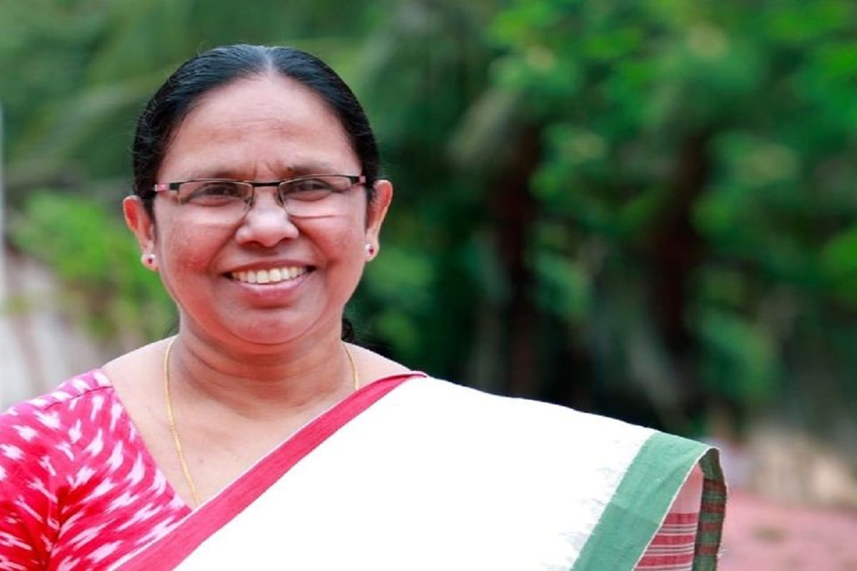 kk shailaja honored by british prestigious magazine top thinkers award 2020