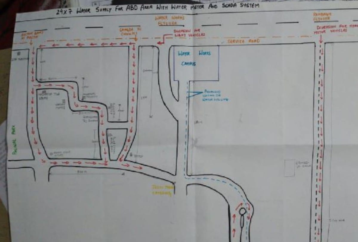 Jivani Mandi Water Works Road will remain closed till 30th September in agra
