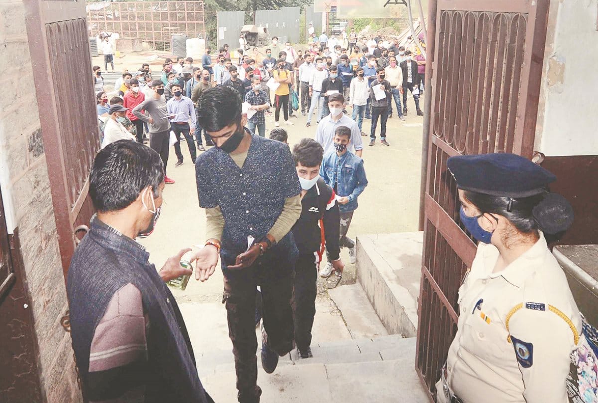 NDA exam in 13 centers in shimla himachal pradesh