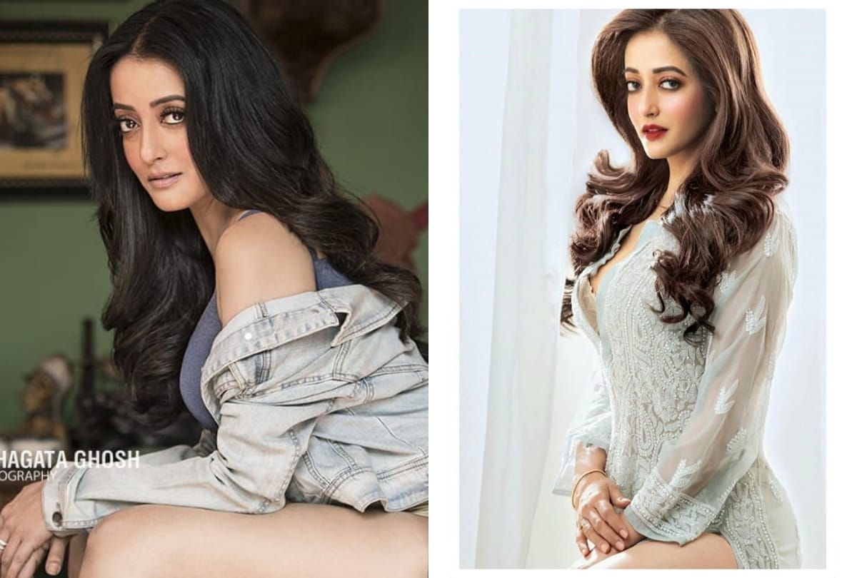 raima sen bold dress look in hindi
