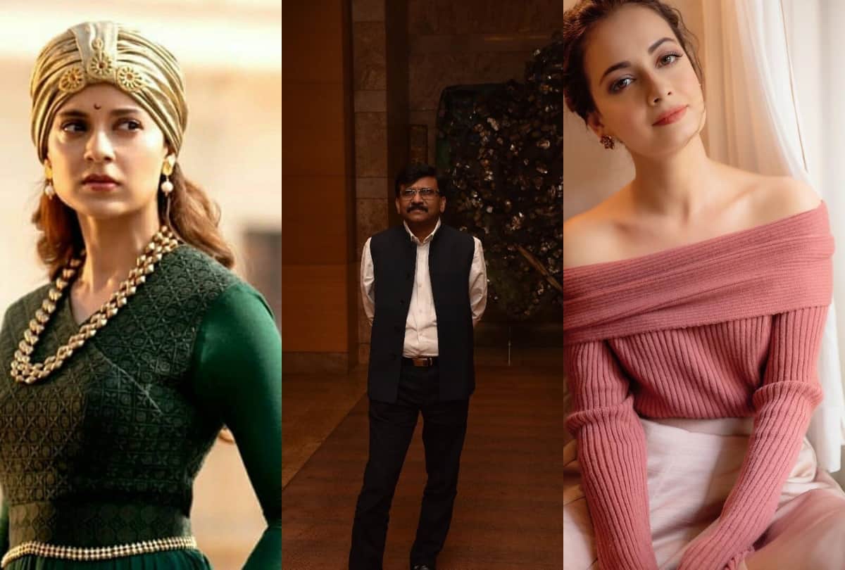 Dia Mirza reaction after Shiv Sena leader Sanjay Raut Abusive Comment on Kangana Ranaut