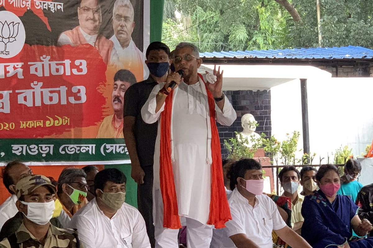 Bengal BJP chief Dilip Ghosh says TMC workers to be beaten up with shoes