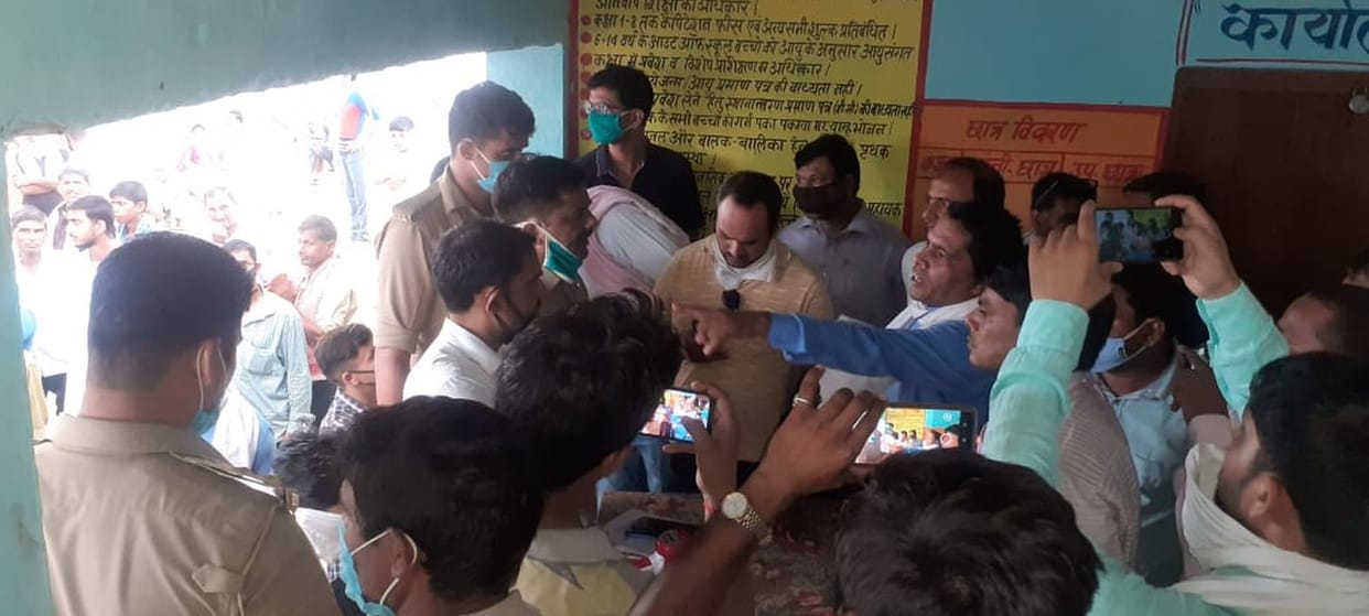 Villagers created ruckus regarding quota selection