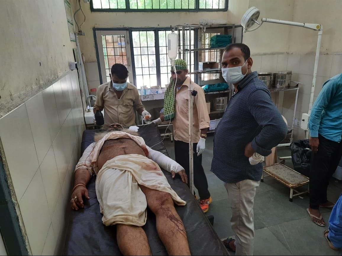 Sadhu kidnapped Sadhu from Dharuhera and threw it near Dubaladhan village.